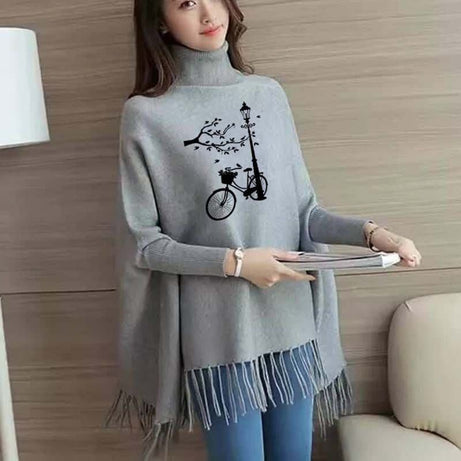 Fleece Poncho for Girls Cozy and Stylish Winter Fashion - Oshi.pk - Buy & Sell Online