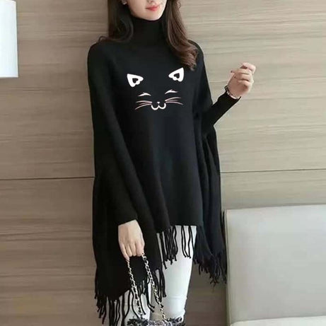 Fleece Poncho for Girls Cozy and Stylish Winter Fashion - Oshi.pk - Buy & Sell Online