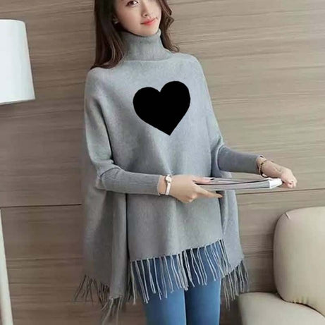 Fleece Poncho for Girls Cozy and Stylish Winter Fashion - Oshi.pk - Buy & Sell Online