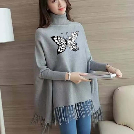 Fleece Poncho for Girls Cozy and Stylish Winter Fashion - Oshi.pk - Buy & Sell Online