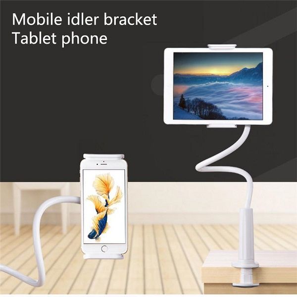 Flexible 360 Rotation Clip Mobile Cell Phone Holder Lazy Bed Desktop Bracket - Oshi.pk - Buy & Sell Online