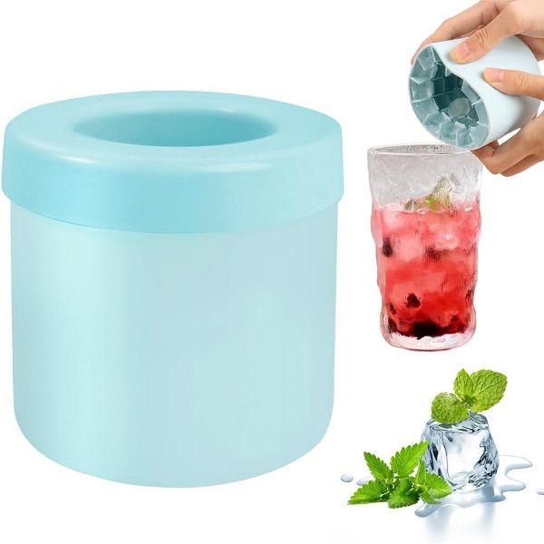 Silicone Ice Cube Mold New 3D Ice Cubes Maker Decompress Ice Lattice Press - Oshi.pk - Buy & Sell Online