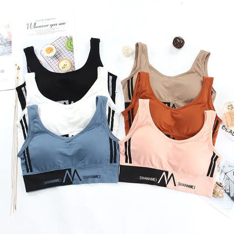 Women Padded Fitness Push Up Seamless Bra - Oshi.pk - Buy & Sell Online