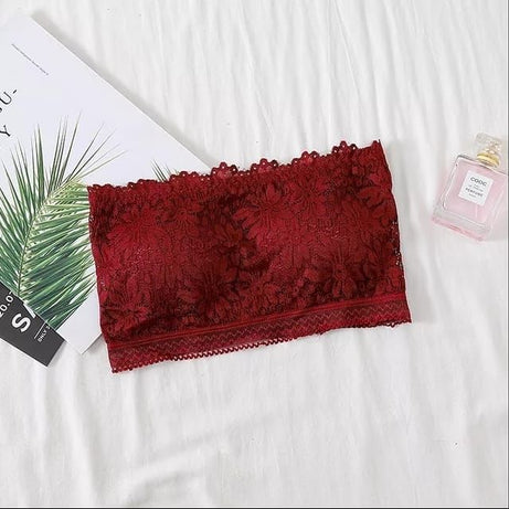 Flower Laced Strapless Padded - Oshi.pk - Buy & Sell Online