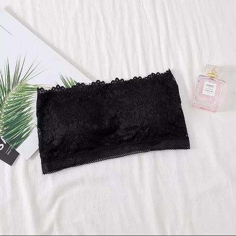 Flower Laced Strapless Padded - Oshi.pk - Buy & Sell Online