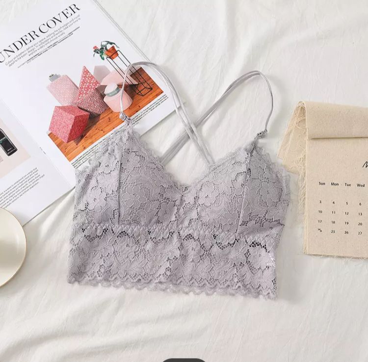 Laced Padded Bra with Adjustable Starps - Oshi.pk - Buy & Sell Online