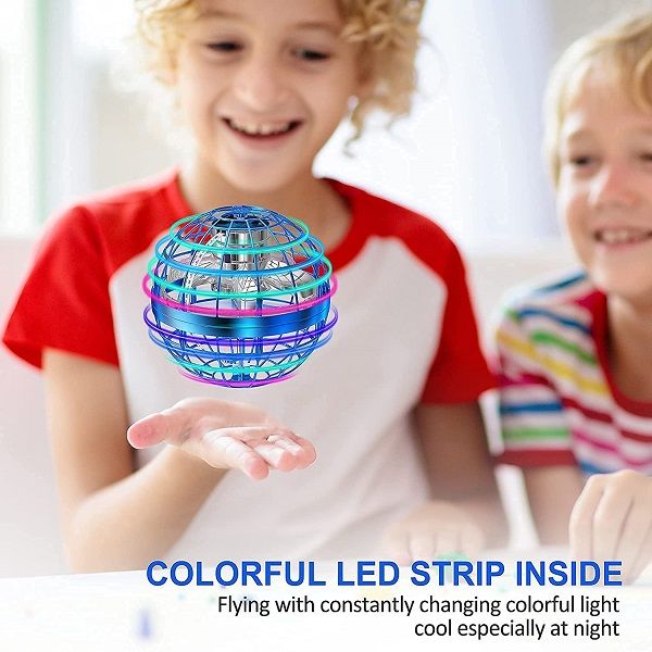 Flying Ball Toys Globe Shape Magic Controller in RGB Lights Spinner 360° - Oshi.pk - Buy & Sell Online