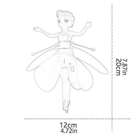 Flying Fairy Princess Doll For Girls - Oshi.pk - Buy & Sell Online