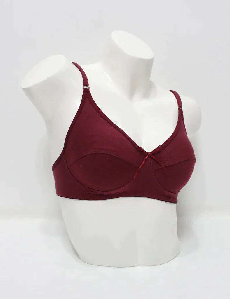 Foamma Cotton Bra (Maroon) - Oshi.pk - Buy & Sell Online