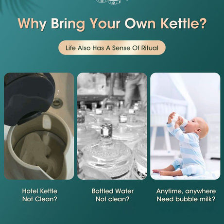 Foldable And Portable Teapot Water Heater 0.6L 600W 220V Electric Kettle For Travel And Home Tea Pot Water Kettle Silica Gel Fast Water Boiling 600 ml - Oshi.pk - Buy & Sell Online