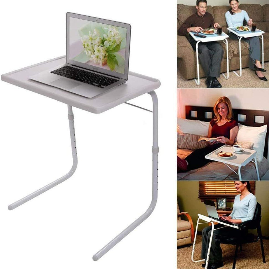Folding Table Tv Dinner Laptop Tray Desk Sofa Bed Portable Mate ll Adjustable - Oshi.pk - Buy & Sell Online