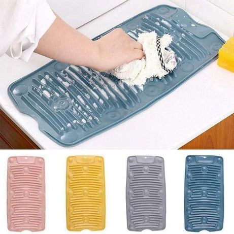 Foldable Laundry Washboard Portable Travel Mini Washing Board