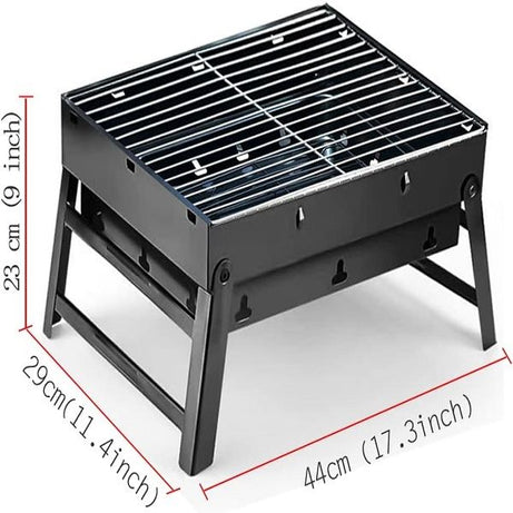 Folding Portable Barbecue Charcoal Grill Barbecue Desk Tabletop Outdoor - Oshi.pk - Buy & Sell Online