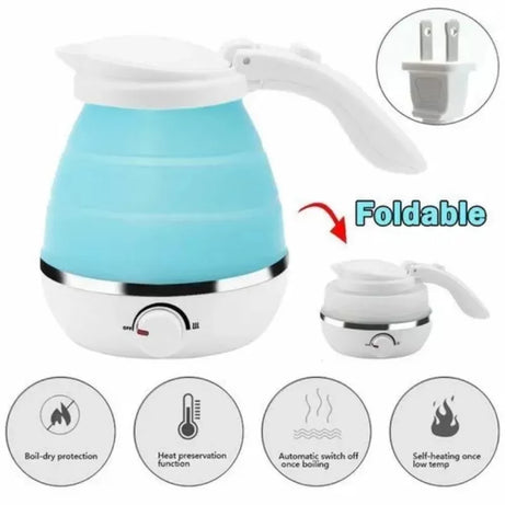 Folding Silicone Electric Kettle - Oshi.pk - Buy & Sell Online