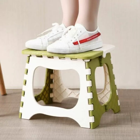 Folding Step Stool Plastic With Handle Multi Purpose Home Train Outdoor Storage - Oshi.pk - Buy & Sell Online