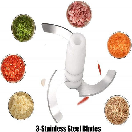 Food Chopper Large Manual Hand Press Vegetable Chopper Mixer - Oshi.pk - Buy & Sell Online