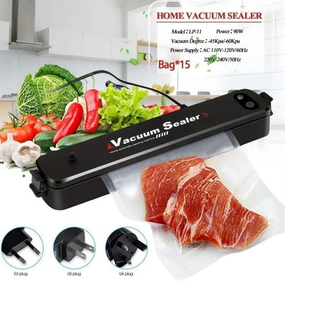 Food Saver Vacuum Sealer - Electric Home Automatic Packing Machine - Oshi.pk - Buy & Sell Online