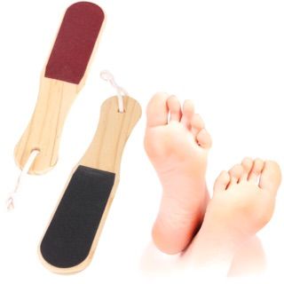 Foot Pedicure Grinder, wooden Heel Scraper for Feet, Hands, and Body Dead skin Remover Polisher File Dead Skin Callus Feet Care Cleaning new manual fo - Oshi.pk - Buy & Sell Online