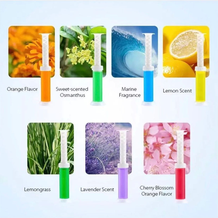 Frangrance Toilet Cleaner, Gel Deodorant Air Freshner, Aromatic Flower Needle Detergent Flower Toilet Bathroom Deodorant Cleaning - Oshi.pk - Buy & Sell Online