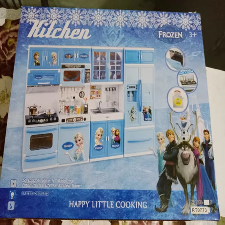 Frozen Happy Cooking - Big Kitchen with Accessories - Oshi.pk - Buy & Sell Online