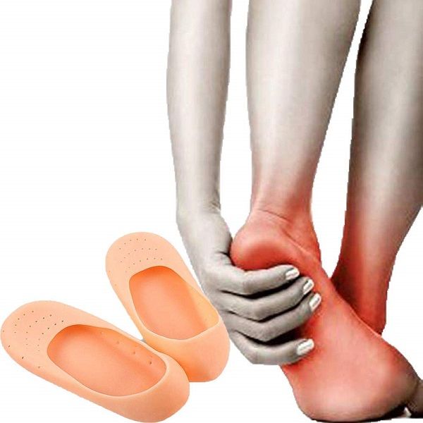 Full Length Silicone Foot Protector Moisturizing Socks - Oshi.pk - Buy & Sell Online