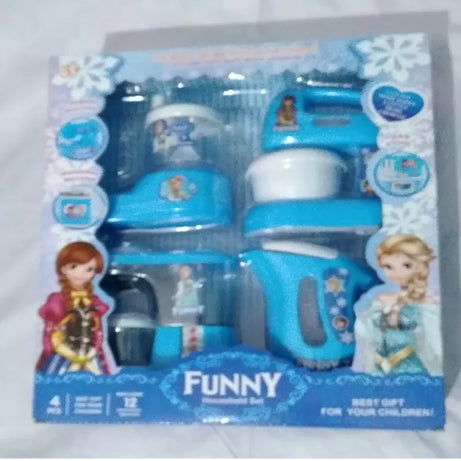 Funny Household Kitchen set of 4-Juicer, Water boiler, mixer and grinder - with 2 AA battery - Oshi.pk - Buy & Sell Online