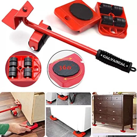 Furniture Lifter Mover Tool Set Furniture Lifting Tool-Furniture Mover Lifter Heavy Load Moving Wheels for Furniture Household - Oshi.pk - Buy & Sell Online