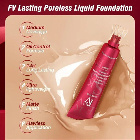 FV Liquid Foundation Oil Control Waterproof Hydrating Makeup Base Cream - Oshi.pk - Buy & Sell Online