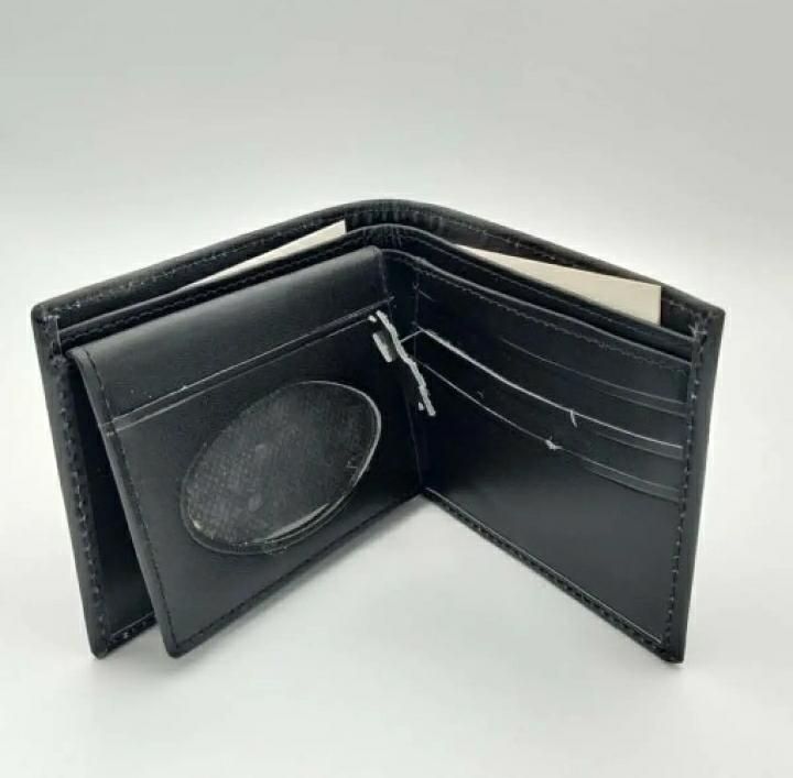 Genuine Cow Leather Men's Purse Wallet For Men BiFold Compact Size Wallet Clasp - Oshi.pk - Buy & Sell Online