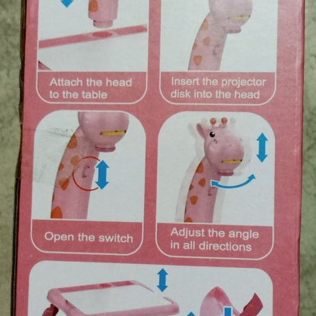 Giraffe Study Desk - Happy Amusing Projector - Draw n Color the figures - Oshi.pk - Buy & Sell Online