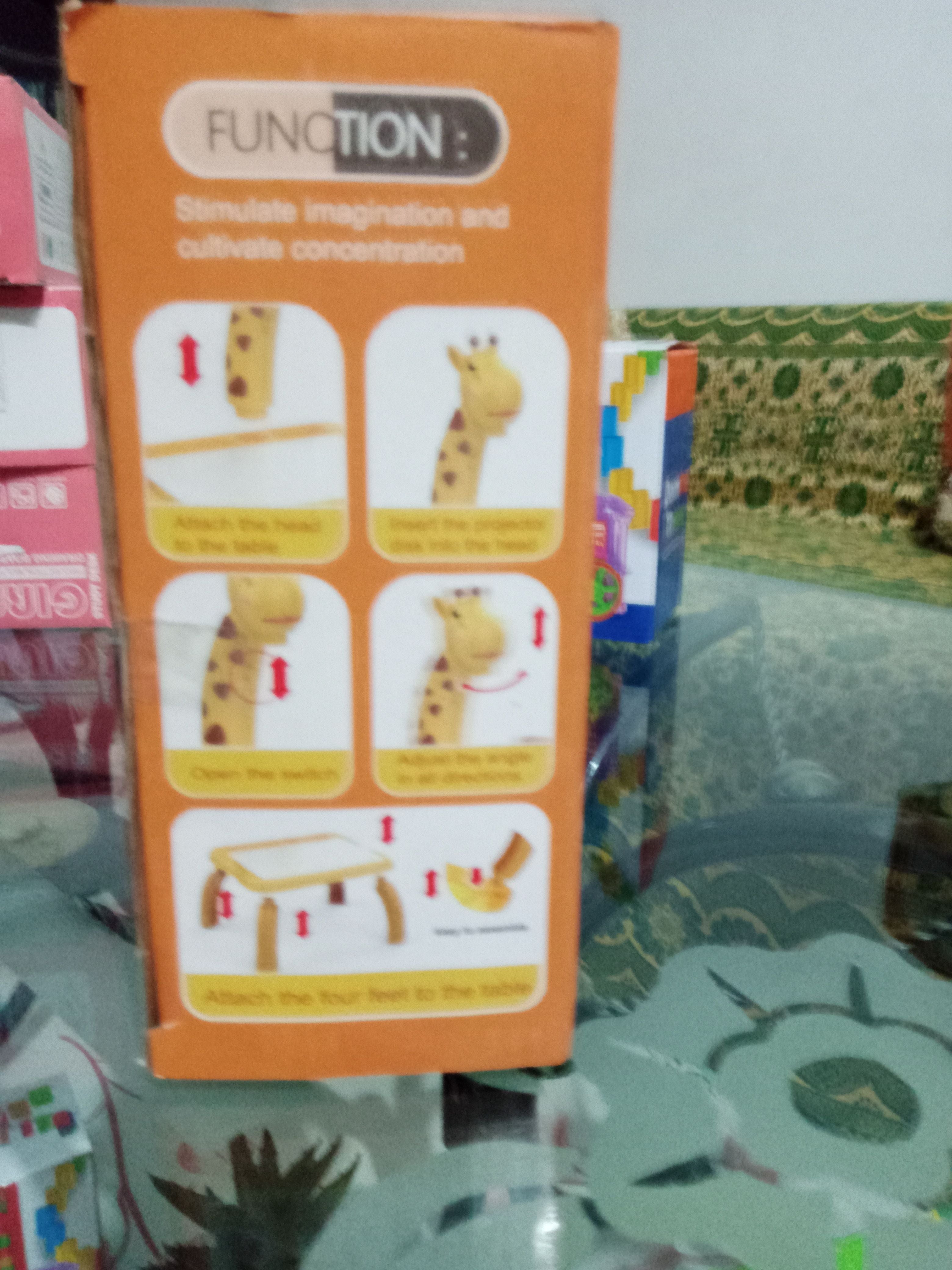 Giraffe Study Desk - Happy Amusing Projector - Draw n Color the figures - Oshi.pk - Buy & Sell Online