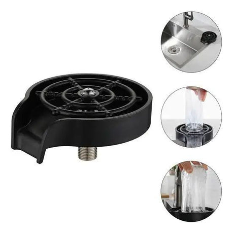 Glass Cup Washer Sink Glass Washer Whole Sale Matt Black - Oshi.pk - Buy & Sell Online