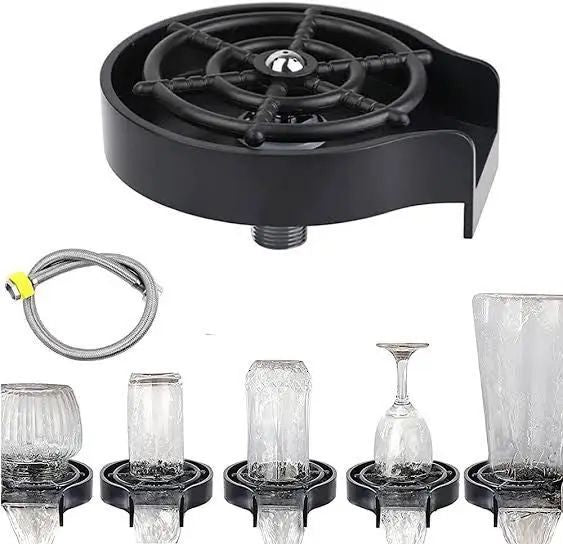 Glass Cup Washer Sink Glass Washer Whole Sale Matt Black - Oshi.pk - Buy & Sell Online