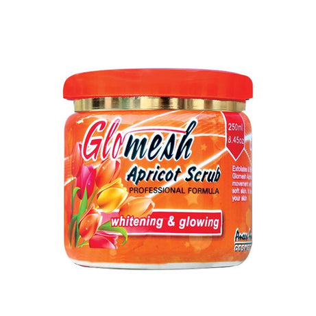 GLOMESH APRICOT SCRUB FOR WHITENING & GLOWING - PROFESSIONAL FORMULA - Oshi.pk - Buy & Sell Online