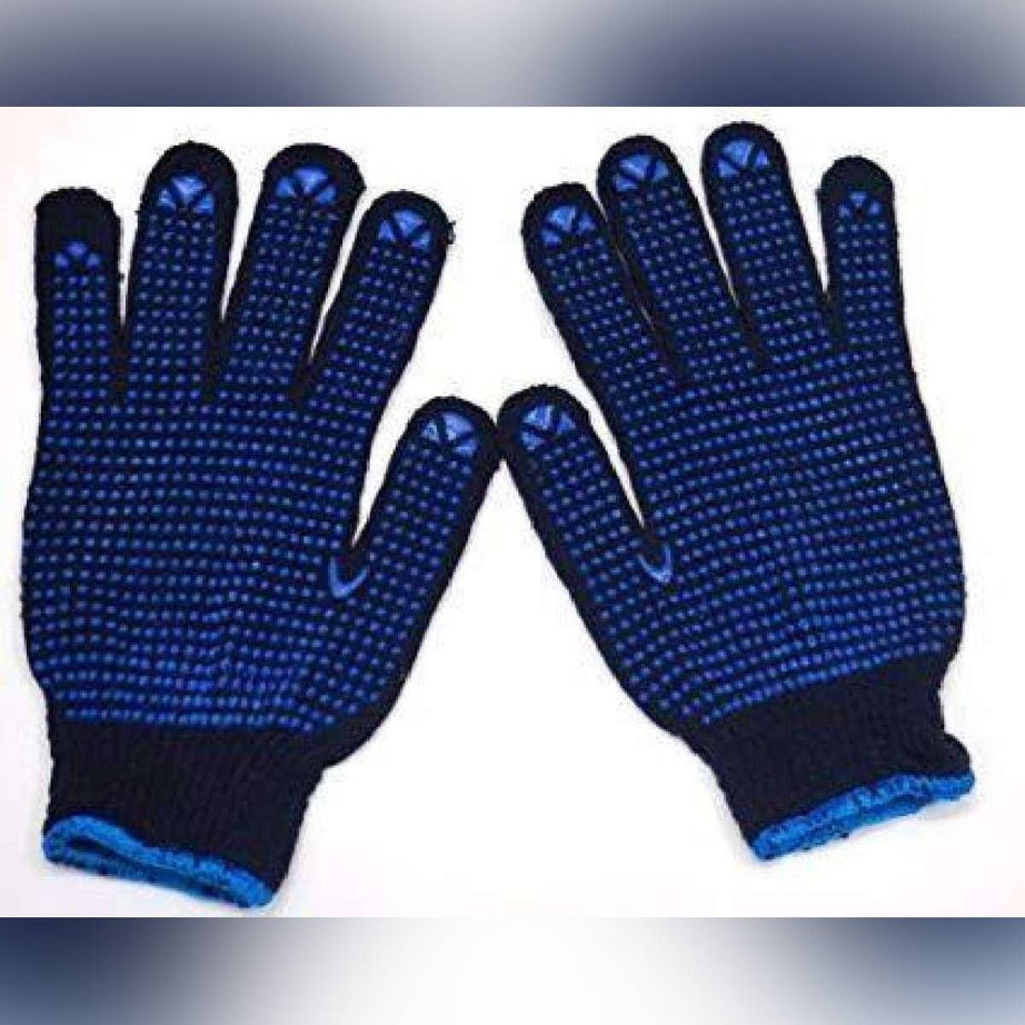 Gloves BLUE Dotted for Bikers & Winter season - Oshi.pk - Buy & Sell Online