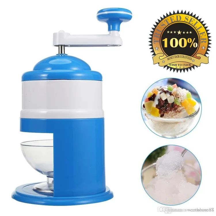 Gola Ganda Maker Ice Crusher, Hand Ice Grinder with Stainless Steel Blade, Ultra-durablel Suitable for Summer Smoothies and Juice or for Iced Tea and - Oshi.pk - Buy & Sell Online