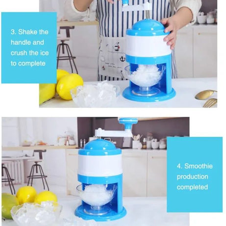 Gola Ganda Maker Ice Crusher, Hand Ice Grinder with Stainless Steel Blade, Ultra-durablel Suitable for Summer Smoothies and Juice or for Iced Tea and - Oshi.pk - Buy & Sell Online