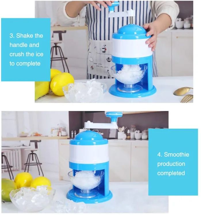 Gola Ganda Maker Ice Crusher, Hand Ice Grinder with Stainless Steel Blade, Ultra-durablel Suitable for Summer Smoothies and Juice or for Iced Tea and - Oshi.pk - Buy & Sell Online