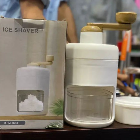 Gola Ganda Maker Ice Crusher, Hand Ice Grinder with Stainless Steel Blade, Ultra-durablel Suitable for Summer Smoothies and Juice or for Iced Tea and - Oshi.pk - Buy & Sell Online