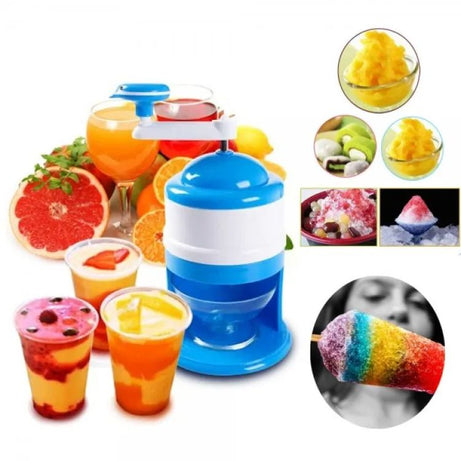Gola Ganda Maker Ice Crusher, Hand Ice Grinder with Stainless Steel Blade, Ultra-durablel Suitable for Summer Smoothies and Juice or for Iced Tea and - Oshi.pk - Buy & Sell Online