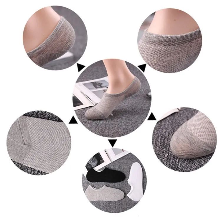 3 Pair Good Quality Classic Socks for Men and Women Hidden Socks Low Cut Loafer Socks in Plain Random Colors - Oshi.pk - Buy & Sell Online