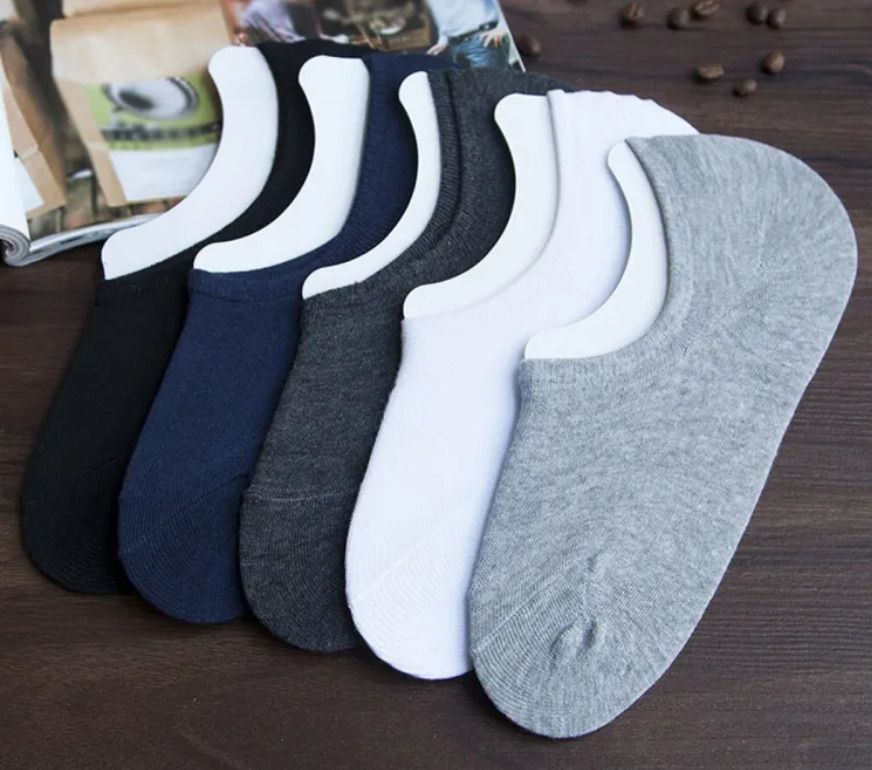 3 Pair Good Quality Classic Socks for Men and Women Hidden Socks Low Cut Loafer Socks in Plain Random Colors - Oshi.pk - Buy & Sell Online
