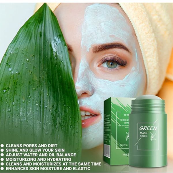 Green Tea Cleansing Green Mask Stick - Oshi.pk - Buy & Sell Online