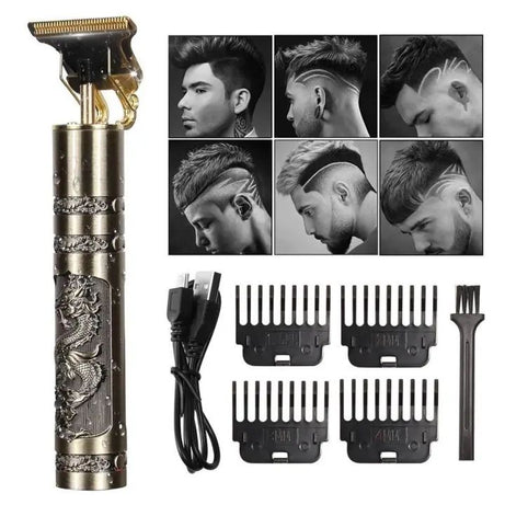 Hair Clipper Professional Electric hair trimmer Barber Shaver Trimmer Beard 0mm Men Hair Cutting Machine for men - Oshi.pk - Buy & Sell Online
