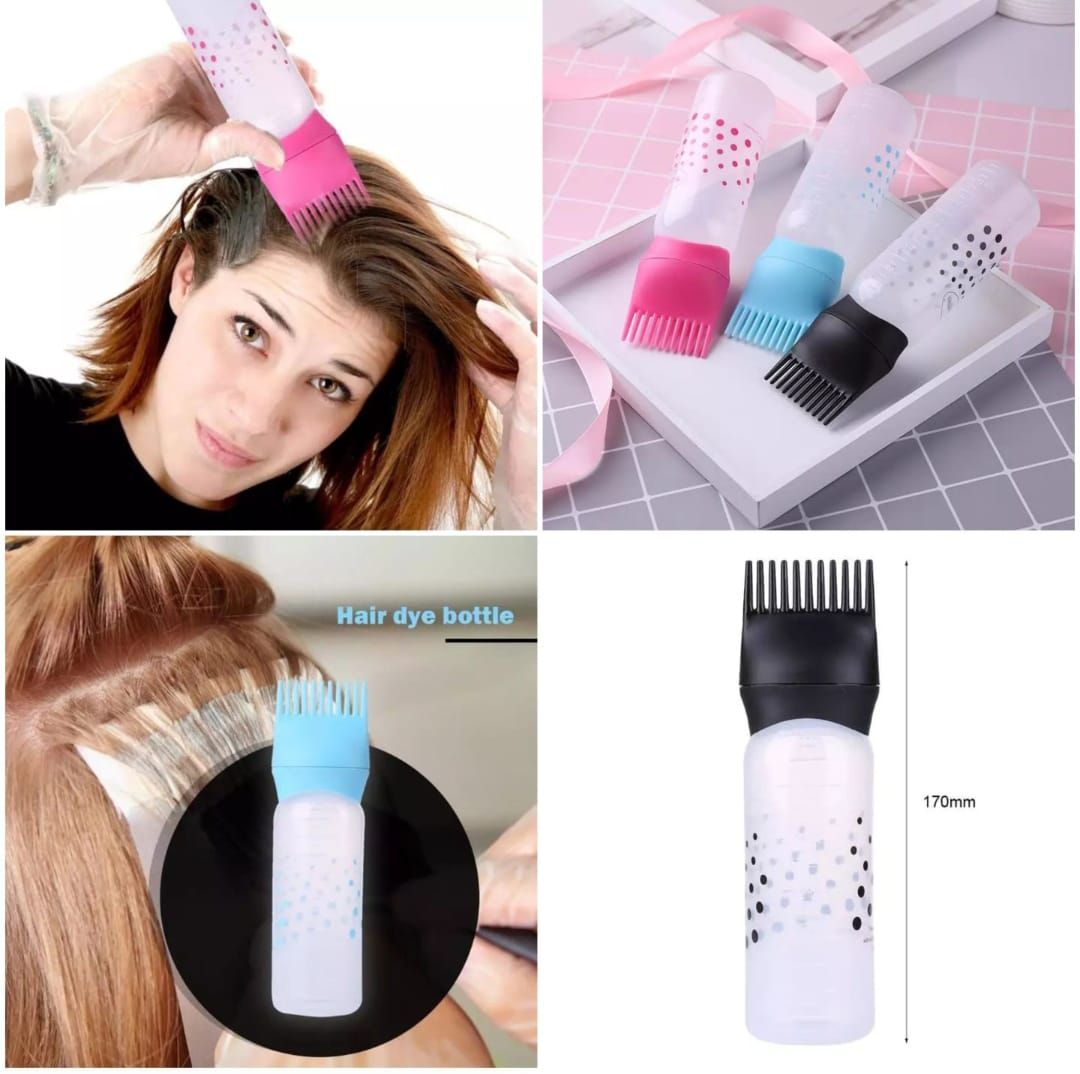 Hair oil applicator comb bottle | Best professional hair oil applicator bottle with comb - Oshi.pk - Buy & Sell Online