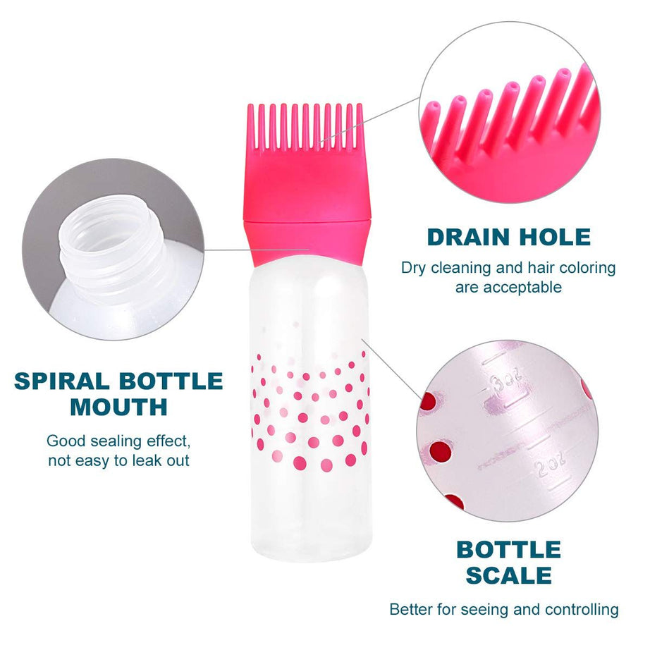 Hair oil applicator comb bottle | Best professional hair oil applicator bottle with comb - Oshi.pk - Buy & Sell Online