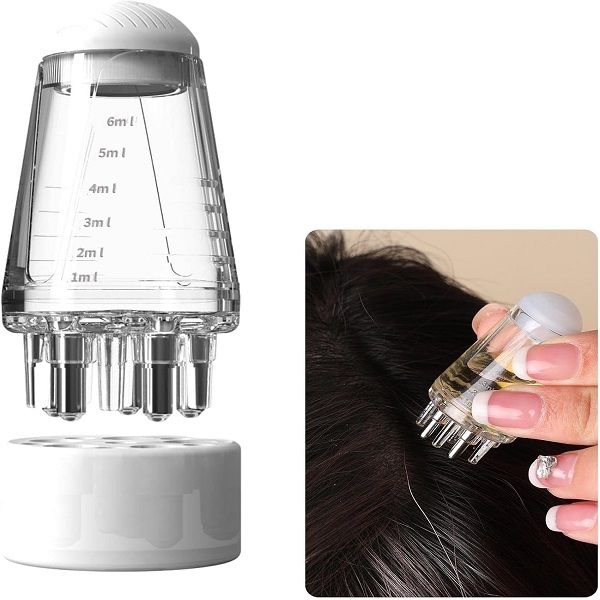 Hair Oil Applicator Comb Scalp Oil Applicator Hair Massager - Oshi.pk - Buy & Sell Online
