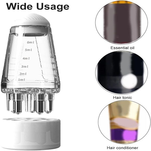 Hair Oil Applicator Comb Scalp Oil Applicator Hair Massager - Oshi.pk - Buy & Sell Online