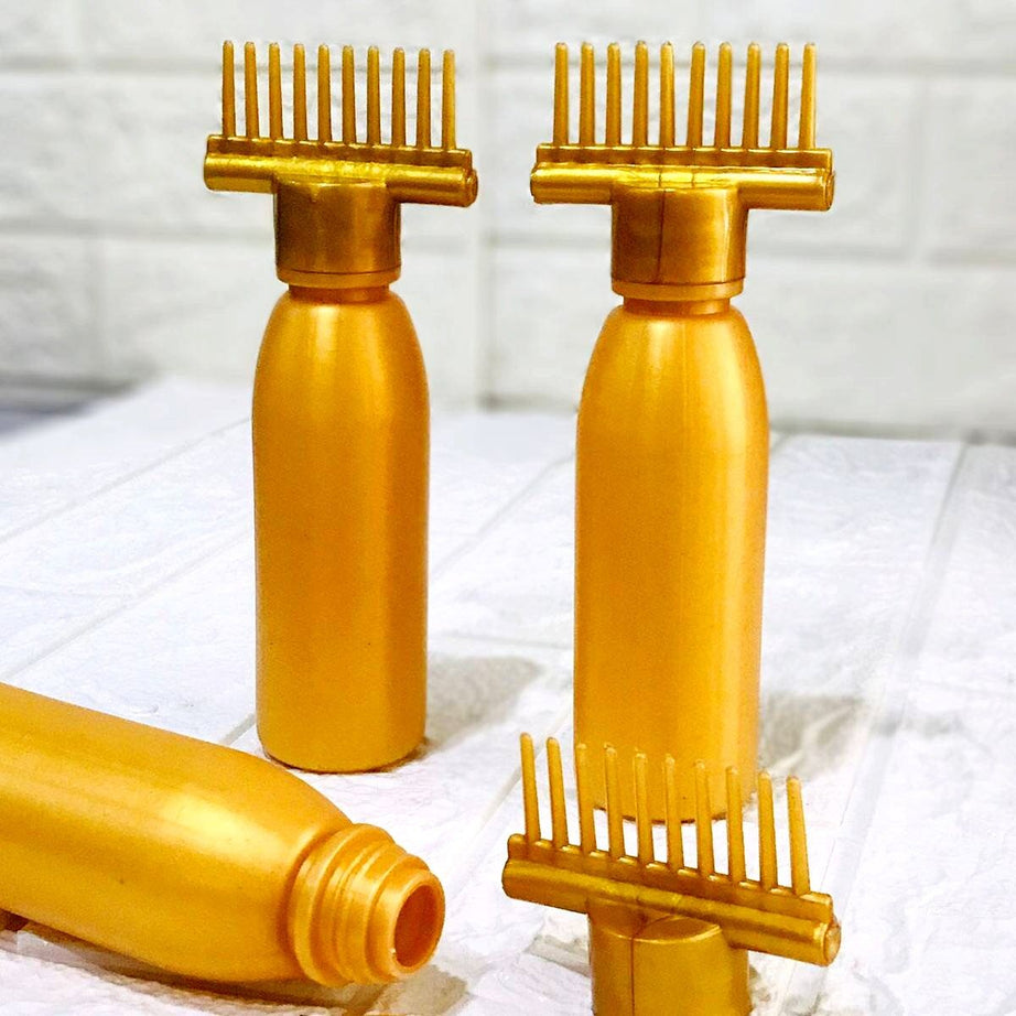 Hair Oil Root Comb Applicator Hair and Massage comb bottle - Oshi.pk - Buy & Sell Online