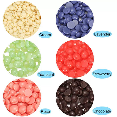 Hair Removing Hard Beans Wax Strip-Less (400 gm) - Oshi.pk - Buy & Sell Online